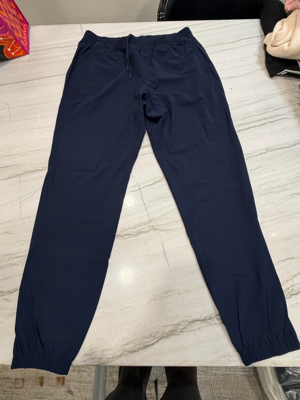 lululemon athletica Men's Navy Drawstring Joggers